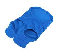 1pc Pet Vest Dog Pouch Hoodie Pet Costume Dog Coat Solid Color Dog Vest Winter Puppy Pet Warm Clothes Dog Photography Pr (Blue S)