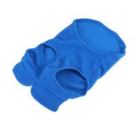 1pc Pet Vest Dog Pouch Hoodie Pet Costume Dog Coat Solid Color Dog Vest Winter Puppy Pet Warm Clothes Dog Photography Pr (Blue XL)