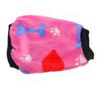 1pc Pet Vest Pet Warm Clothes Christmas Dog Sweater Pet Dog Sleeveless T- Shirt Dog Winter Vest Party Funny Pet Clothing (A S)