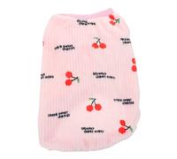 1pc Pet Vest Pet Warm Clothes Christmas Dog Sweater Pet Dog Sleeveless T- Shirt Dog Winter Vest Party Funny Pet Clothing (Pink XXL)