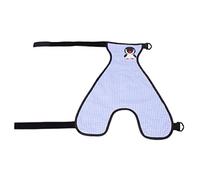 1pc Pet Waterproof Clothes Pet Clothes Dog Costume Dog Vests Dog Coat Dog Hoodies Pet Belly Vest Plaid Saliva Bib Bibs P (blue XS)