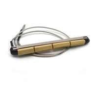 1pc Piezo Pickups Under Bridge Saddle Piezo Pickup String For 4/6 String Acoustic Guitars Bass Wooden Bass Pickup Stick Professional acoustic guitar pickups(4)