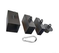 1pc Pinch Block Grip Strength Set, Pinch Grip Trainer with Loading Pin for Finger Forearm Hand Strength Rock Climbing Strengthener Training Workout Equipment(only one)((Square 8x4cm)