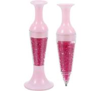 1Pc Pink 5D Diamond Art Painting Pen,Standable Point Drill Pen Flower Pot Shaped Grip for DIY Crafts Cross-Stitch Nail Art,Painting Kits Accessories Tools