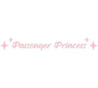1Pc Pink Passenger Princess Star Car Mirror Sticker Rear Sticker Car Decor Stickers Car Mirror Accessories Interior Vehicle Q0S2 Vinyl View, Interior mirrors, Internal Fittings