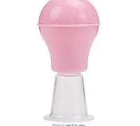 1Pc Pink Silicone Nipple Corrector for Women, Nipple Enlargement Suction Enlarger Sucker Corrector for Breastfeeding Inverted Flat Nipples A