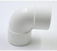 1pc Pipe Connector 1"/1.5"/2" PVC 90 Degree Right Angle Elbow Two-way Fitting Tube Joint Pipe Water (Color : 1.5 inch)