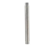 1Pc Pipe Fitting Tools BSP Stainless Steel Pipe SS304 Male x Male Threaded Industrial Pipe 1/4" 1/2" 3/4" 1" 200mm for Water Pipe Air Pipe Fuel Pipe DIY Decoration
