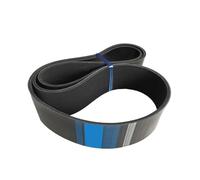 1pc PL V-ribbed Belt, PL2640 PL2645 PL2650 PL2655 PL2660 6-peak 8-peak Ribbed Poly-V Belt Transmission Belt(PL2655-12Peak)