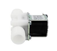 1PC Plastic 12V 24V 220V Electric Magnetic Water Control Valve Solenoid Switch Normally Closed 1/2''(AC-220V)