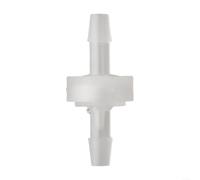 1pc Plastic Check Valve Non Return Single Way Valve Inline Flow Control Valve for Water Oil Gas Air Marine Automotive Agriculture Equipment(8mm-Type A)