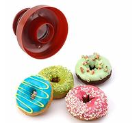 1PC Plastic Donut Baking Pan Non-Stick Desserts Maker Mold Safe Donut Cutter Bread Cutter Mold for Baking for Daily Use