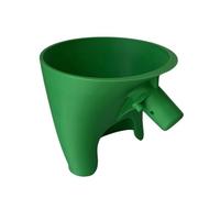 1Pc Plastic Flour Funnel for Kitchen Aid Artisan KSM150 Enables Guided Pouring Easy Design Prevents Spills and Messes(Green)