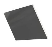 1pc Plastic Gray Board Square/Rectangular, PVC Plate Width 100mm-300mm High Stiffness for Decoration(6x300x400mm)