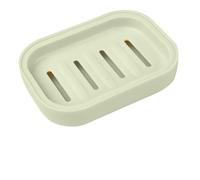 1pc Plastic Soap Dish with 2pcs Flake Color Random Portable Travel Paper Essential Daily Bathroom Accessories For Bathrooms,Shower Rooms(Green)