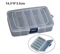 1PC Plastic Tool Screws IC Storage Box Plastic 1Pc Suitable for Storage Details Made of Transparent Material Clear to See Small Size