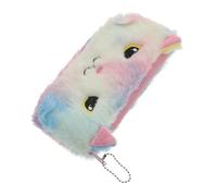 1pc Plush Pencil Case Cute Portable Storage Pouch for Students Multi Functional Coin and Makeup Bag Durable and Practical Design for School and Travel Use