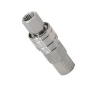 1pc Pneumatic Fitting 304 Stainless Steel C Type Self Locking Hose Quick Connector High Pressure Coupler PF SF PM SM(SF20)