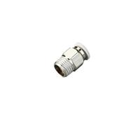 1PC Pneumatic Fitting Pipe Connectors High Quality White Hose Fittings 1/4 1/2 6mm 8mm BSP Thread Quick Coupling Air Tube Connector(4-01 (4mm-1l8),PC)