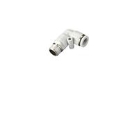 1PC Pneumatic Fitting Pipe Connectors High Quality White Hose Fittings 1/4 1/2 6mm 8mm BSP Thread Quick Coupling Air Tube Connector(6-m5 (6mm-M5),PL)