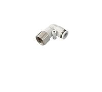 1PC Pneumatic Fitting Pipe Connectors High Quality White Hose Fittings 1/4 1/2 6mm 8mm BSP Thread Quick Coupling Air Tube Connector(8-03 (8mm-3l8),PLF)