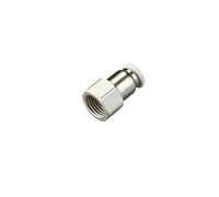 1PC Pneumatic Fitting Pipe Connectors High Quality White Hose Fittings 1/4 1/2 6mm 8mm BSP Thread Quick Coupling Air Tube Connector(4-02 (4mm-1l4),PCF)
