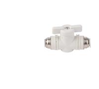 1PC Pneumatic Fittings Pipe Connector Air Quick Release Coupling 4mm 6mm 8mm 10mm 12mm PU PE PV PY HVFF BUC Hose Fitting Connectors(BUC White,8MM)