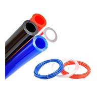 1pc Pneumatic Hose Compressor Hose Air Tube 4 * 2.5mm 6 * 4mm 8 * 5mm 10 * 6.5mm 12 * 8mm 14 * 10mm 16 * 12mm Pneumatic Air Hoses(Transparent,4x2.5mm)