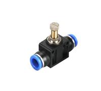1Pc Pneumatic Quick Connect Fitting Push-in Hose Connector for Air Vacuum 4-16mm,Plastic Design(6mm LSA)