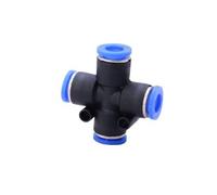 1Pc Pneumatic Quick Connect Fitting Push in Hose Connector for Gases and Vacuum Systems - 4-16mm OD(8mm Pza)