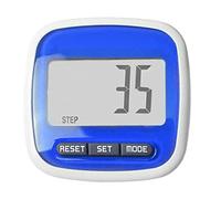 1pc Pocket Pedometer with Belt Clip Pocket Step Counter Pedometer Step Counter Walking Distance Calorie Counter with Large Lcd Display and Belt Clip (blue) Pocket Step Counter Running Counter.