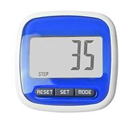 1pc Pocket Pedometer with Belt Clips Pocket Step Counter Pedometer Step Counter Walking Distance Calorie Counter with Large Lcd Display and Belt Clip (blue)