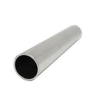 1pc Polished and Bright Inside and Outside 304 Stainless Steel Pipe Outer Diameter 45mm Hollow Hard Pipe Round Tube(30cm,OD45mm ID39mm)