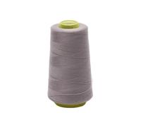1pc Polyester Cones Spool Thread Sewing Prewound Bobbins For Serger Machine DIY(Gray)
