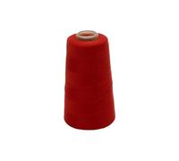 1pc Polyester Cones Spool Thread Sewing Prewound Bobbins For Serger Machine DIY(Red)