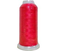 1pc Polyester Sewing Threads, Glow in The Dark Embroidery Thread, Colorful Embroidery Thread Hand Stitching Strings (Red)