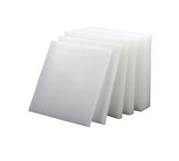 1pc Polypropylene Sheet - 400mm x 300mm White Plastic Board for DIY, Engineering, and Machining Projects(300x400x10mm)