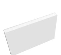 1pc Polypropylene Sheets - 400mm x 400mm - 8-20mm Thickness for Electronics, DIY, and Industrial Use(400x400x20mm)