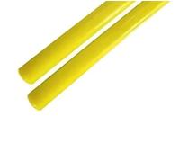 1pc Polyurethane Round Rod - 80A Hardness, Yellow Solid, 25/50cm Length, Versatile DIY and Industrial Tooling(D 50mmxL 25cm)