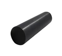 1pc POM Rod Diameter 6mm-25mm, Polyoxymethylene Bar for DIY Projects Black/White/Red/Yellow/Blue/Green(Black,10 * 200MM)