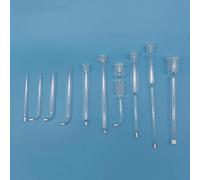 1PC Porous Ceramic Sand Core Salt Bridge for Reference Electrode - Electrochemical Auxiliary Tool(Straight 130mm)