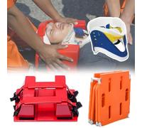 1pc Portable Spine Board Stretcher for Water Patient Transport with Foam Head Immobilizer - Ideal for Swimming Pools(Complete Set)