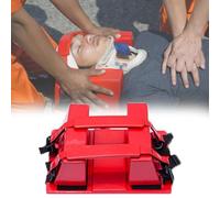 1pc Portable Spine Board Stretcher for Water Patient Transport with Foam Head Immobilizer - Ideal for Swimming Pools(Head Immobilizer+Neck Brace)