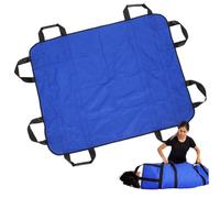 1PC Positioning Bed Pads for Elderly, 48x40 Inch Slide Sheets for Moving Patients with Reinforced Handles, Reusable & Washable Patient Turning Device.