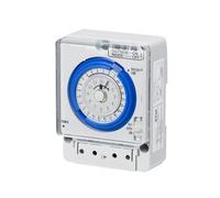 1pc Power Failure Memory Timer Switch AC100-240V - Mechanical DIN Rail Timer,96 Programmable On/Off for Home,Office Automation