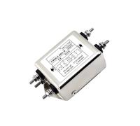 1pc Power Filter 220V Single Phase AC 10A Double Stage Terminal Block Rail Type CW4L2-20A-SRTG6A30A(3)
