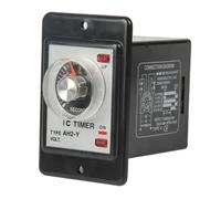 1pc Power on delay timer time relay 0-6 minutes panel installation AH2-Y(24V)