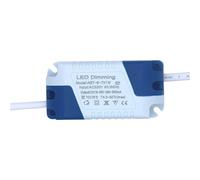 1pc Power Supply Adapter 3W 5W 6-7W 7-15W 15-24W 220V 300mA LED Dimming Safe Plastic Shell LED Driver For Panel Light Strip Lights(6-7W DC18-23V)
