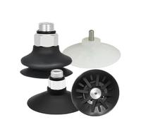 1pc Powerful Vacuum Suction Cup Nozzle, Polyurethane & Silicone Material, ESS/ESV-60/100-GT with M6 M8 Threads for Industrial Robots(ESS-60-GT-G1(White))