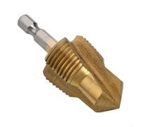 1Pc PPR Water Pipe Drill Bit with Hexagonal Shank for Lifting Stepped Drilling, Suitable for Water Pipe Expansion and Tapping in Plumbing Work (B)